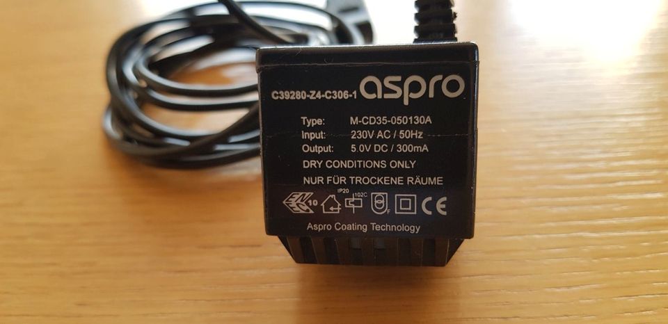 aspro Adapter Trafo Netzteil C39280-Z4-C306-1 in Hellenthal