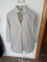 Damen Bluse von Esprit Gr 48 in weiß/beige Bayern - Gilching Vorschau