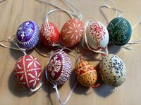 9 Ostereier, echte Handarbeit, Preis pro Stück, Eier, Ostern Bayern - Schechen Vorschau