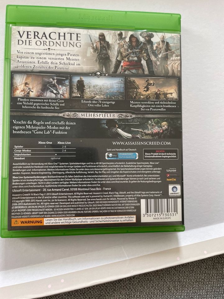 Assassins creed 4 IV Black flag Xbox one in Berlin