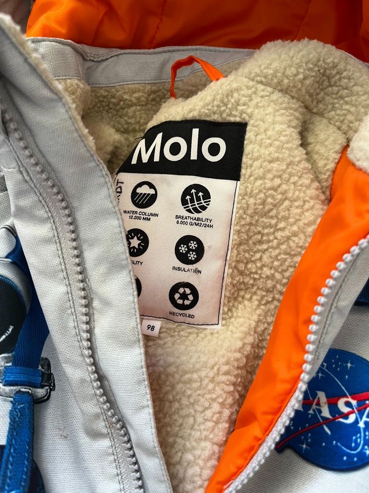 Molo Schneeanzug 98 Astronaut polar Overall Regenanzug Snowsuit in München