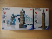 2 Ravensburger 3 D Puzzle, Big Ben + Tower Bridge Bayern - Bayreuth Vorschau