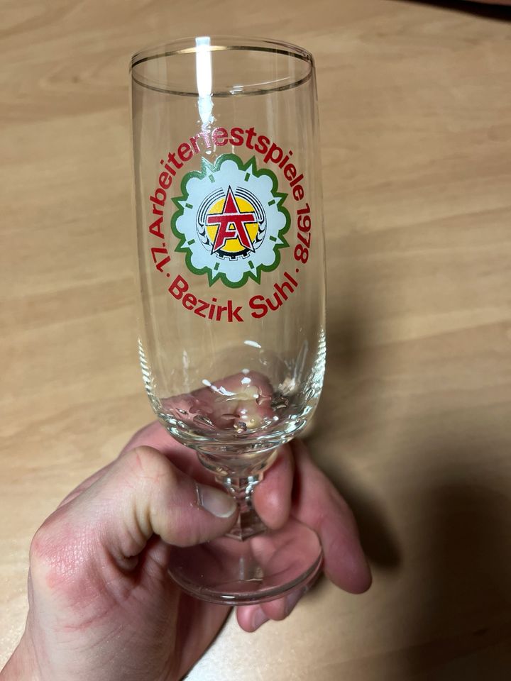 DDR BIERGLAS SAMMLUNG ( Sammelgläser ) in Auengrund