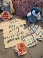 ✨H&M✨ best BROsaurus T-Shirt u. Shorts, Gr. 86 Bochum - Bochum-Südwest Vorschau