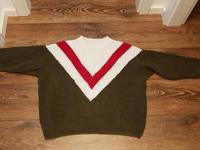 Mango Strickpullover Damen olive rot weiß M GRATIS HERMES AKTION Hessen - Riedstadt Vorschau