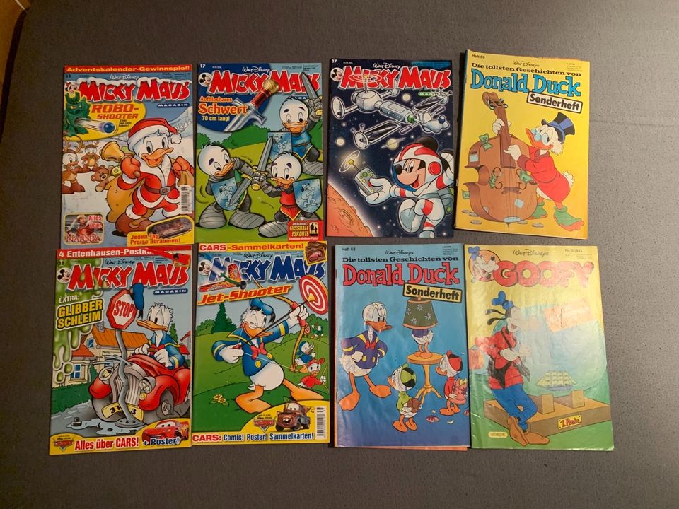 Comics (1976-2006): Donald Duck, Micky Maus, MAD….. in Herne