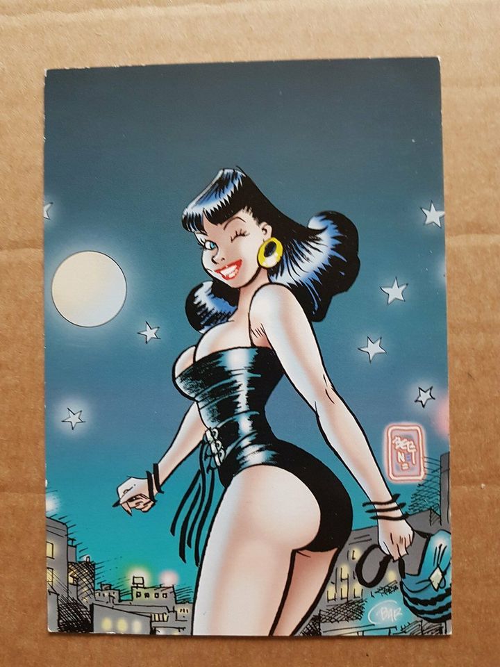 5 Pinup Girl Cards - Betty - Jordi Bernet in Struvenhütten