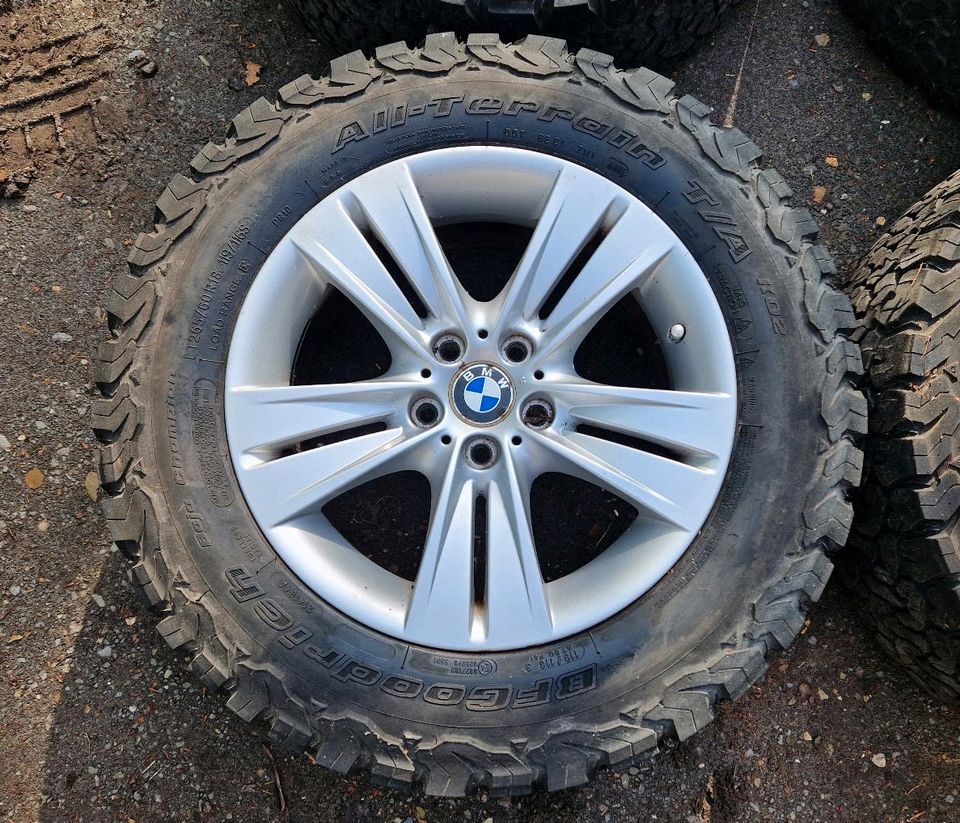 Alufelgen Felgen BMW X5 E53 18" BF Goodrich All Terrain 265/60 in Saterland