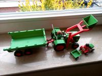 Playmobil Traktor mit Frontlader und Mähbalken u. Anhänger Kreis Ostholstein - Stockelsdorf Vorschau