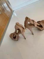 burberry schuhe sandalen plateau beige Bayern - Icking Vorschau
