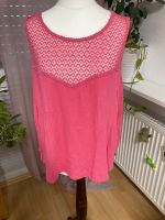 Trägershirt / Bluse pink mit Spitze Gr XL (H107) Baden-Württemberg - Malsch Vorschau