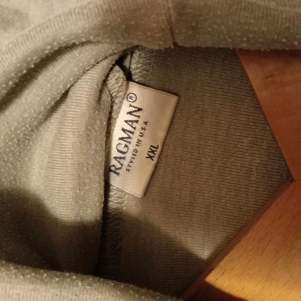 Rollkragen Pullover, Cotton 70%, Farbe grau, Größe XXL, langarm in Hannover