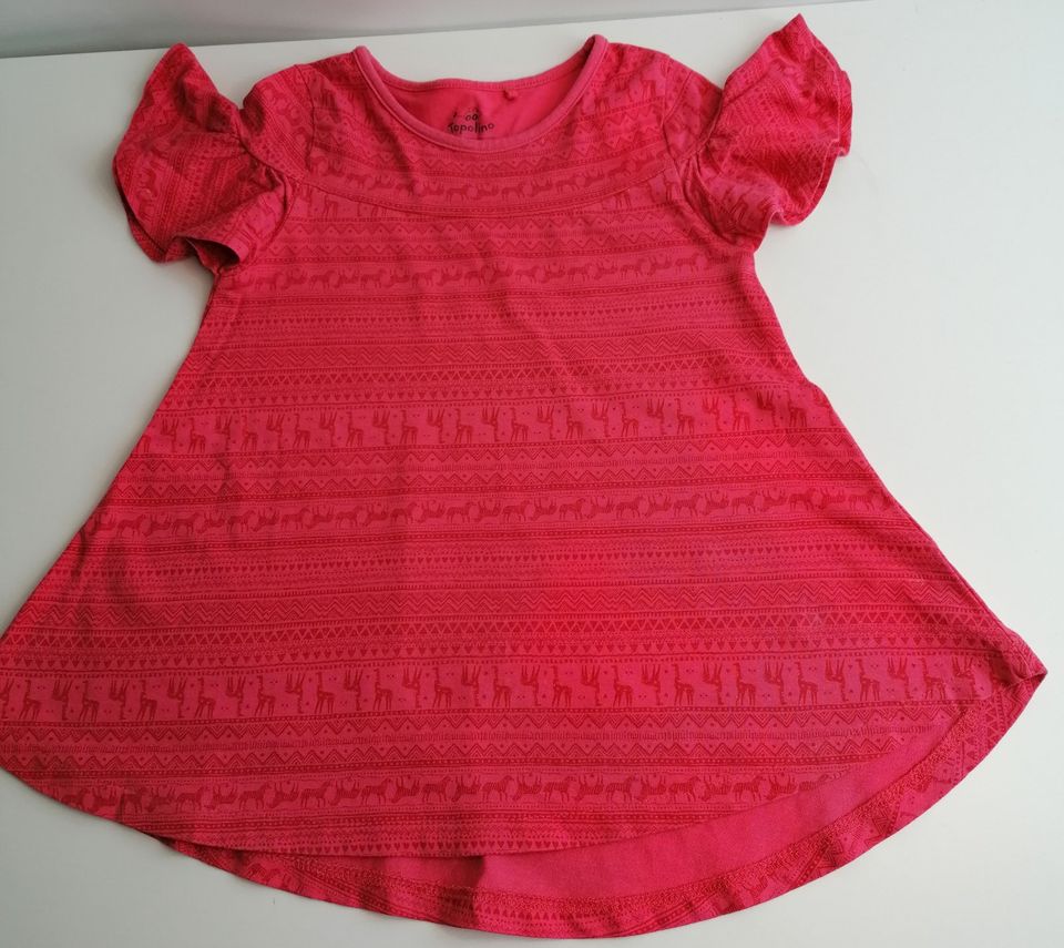 Rotes süßes Kleid von TOPOLINO Gr. 98 in Herbertingen