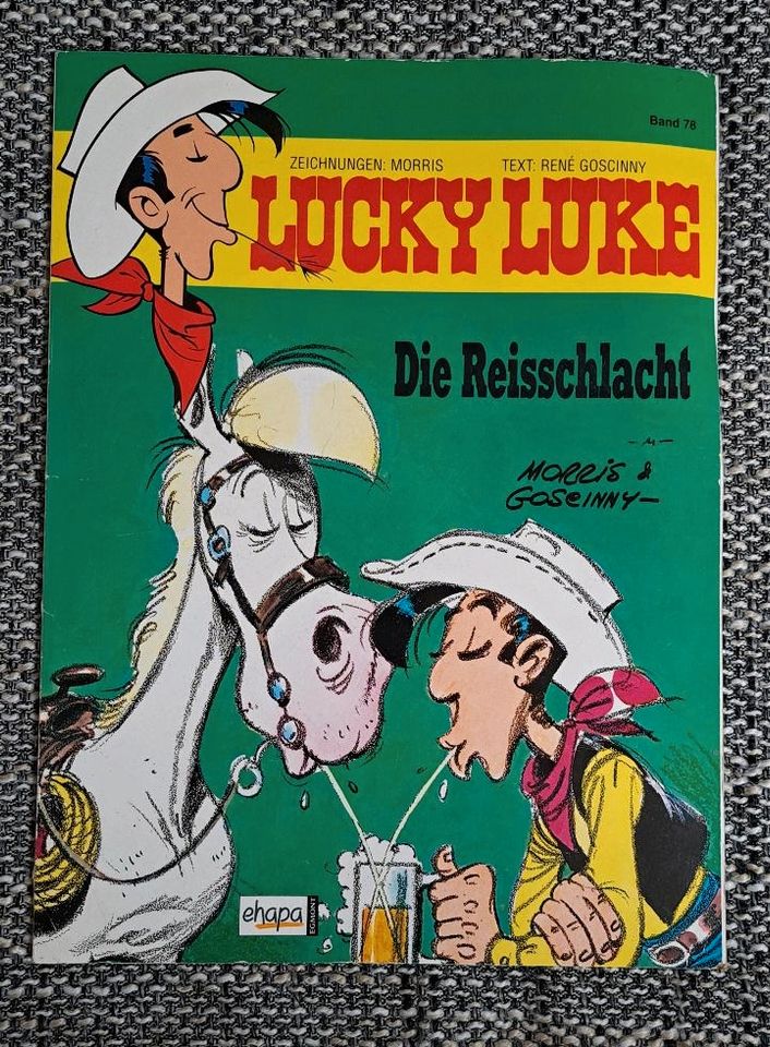 Lucky Luke die Reisschlacht Band 76 Comic in Aichach
