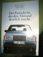 Faltprospekt Mercedes W124 200D - 300E TOP Hessen - Wanfried Vorschau
