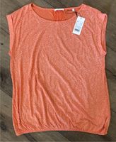 OPUS Shirt Bluse Hemd orange weiß Strolchi dot Gr. XL / 42 NEU Niedersachsen - Bramsche Vorschau