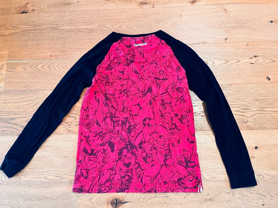 Desigual Marvel Helden Langarm T-Shirt 164 in Düsseldorf