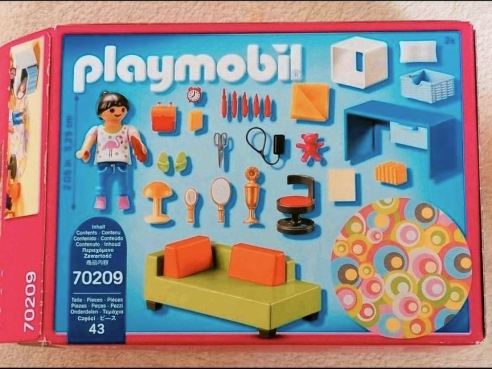 Playmobil Dollhouse 70209 Jugendzimmer, Mädchen Kinderzimmer in Zierenberg