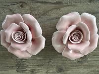 2 Keramik Rosen rosa Bayern - Gaimersheim Vorschau