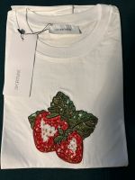 Sportmax Damen T-Shirt mit Erdbeeren Pailletten,Gr:S,NP:150€ Mecklenburg-Vorpommern - Stralsund Vorschau