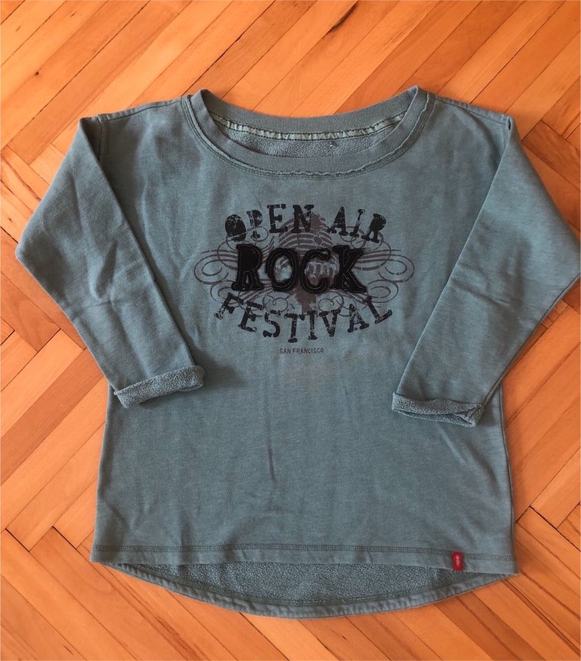 Edc Esprit Pullover Shirt Gr.S/M grün Open Air Rock Festival in Würzburg