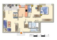 3 Zimmer Wohnung mit Balkon, PKW-Stellplatz und Dusche  in Bernsbach zu verkaufen! Sachsen - Bernsbach  Vorschau