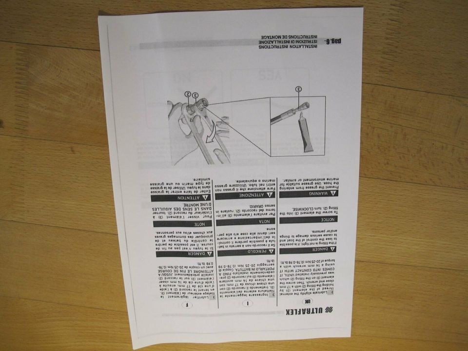 Ultraflex Hydraulikschlauch 14 Fittinge Autopilot 40849U OB-F5/16 in Hamburg