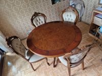 Antiker Tisch mit sechs Stühlen Berlin - Buckow Vorschau