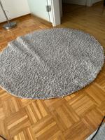 Hochflor Runder Teppiche 2 mal,140/140, hellgrau und beige ! Kiel - Mettenhof Vorschau
