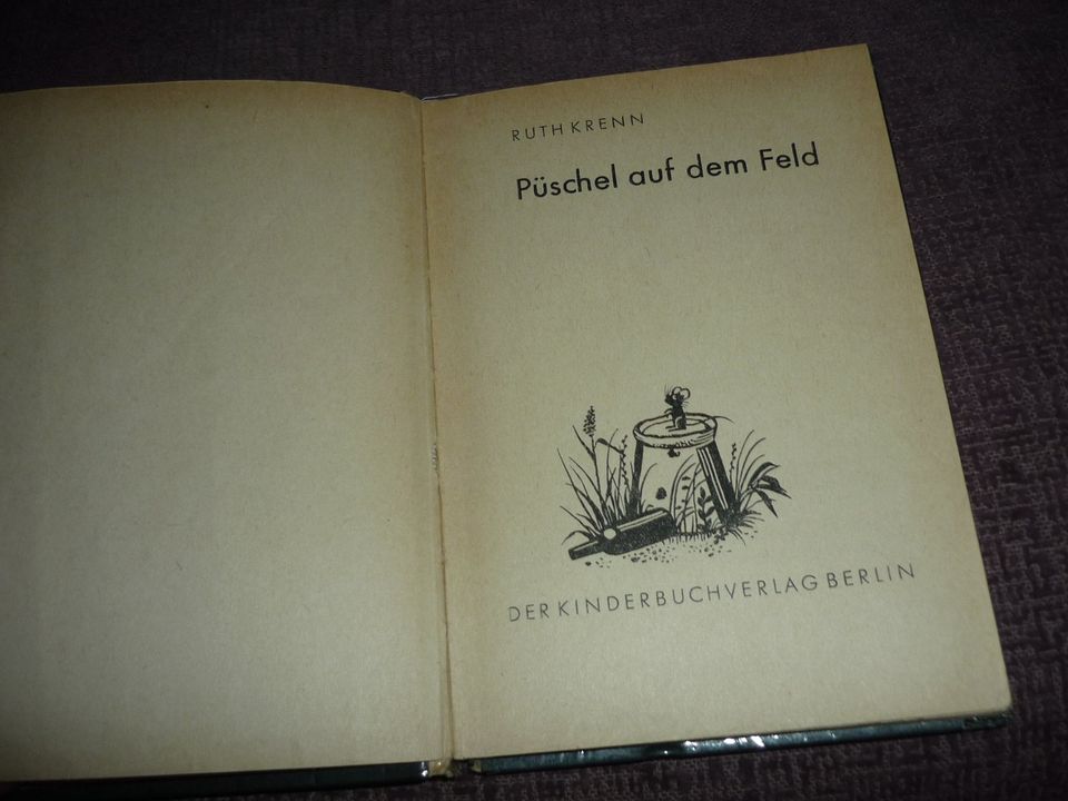 Püschel auf dem Feld - Trompeterbücher Nr. 34 - DDR 1. Auflage in Plauen