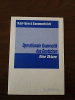Operationale Grammatik des Deutschen (Karl-Ernst Sommerfeldt) Sachsen - Chemnitz Vorschau