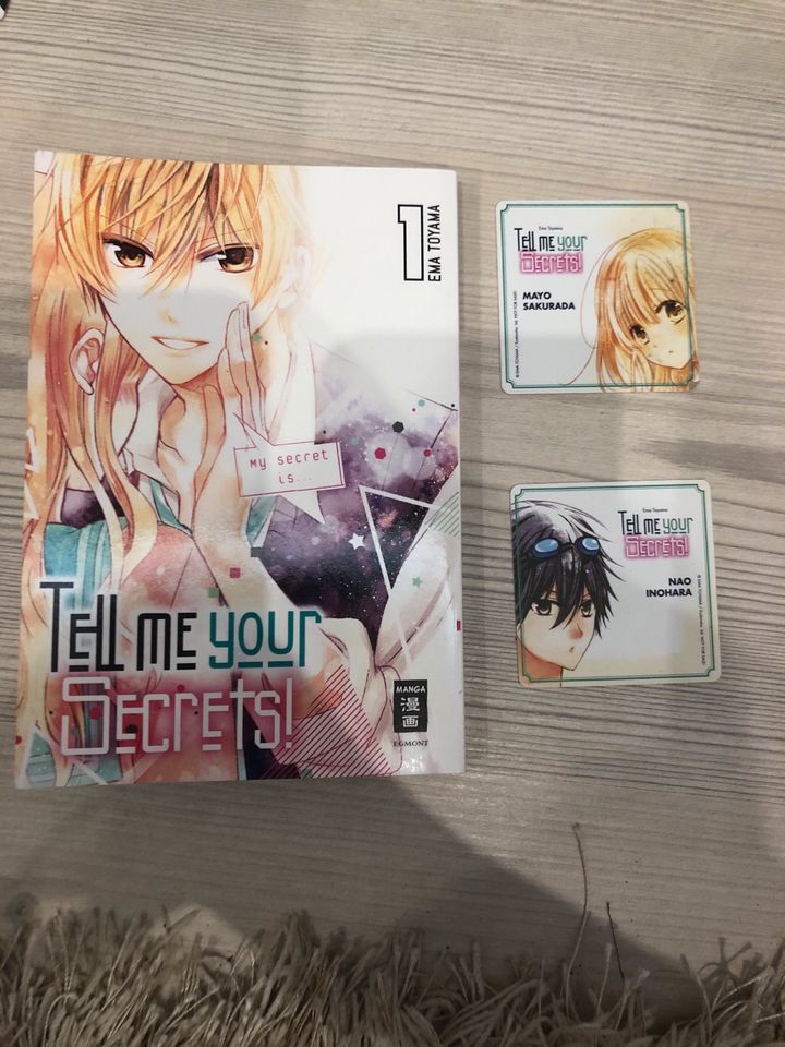 Manga Tell me your Secrets mit Karten in Gifhorn