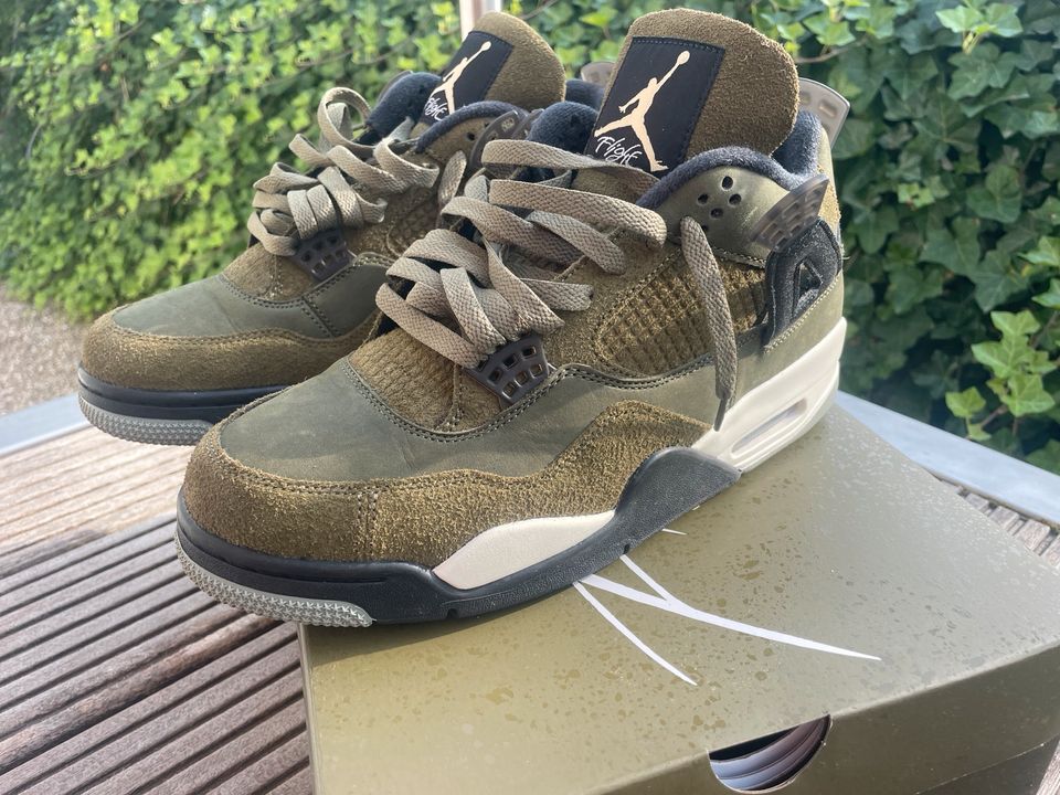 Nike Air Jordan 4 Retro SE Craft Medium Olive Legit Rechnung in St. Ingbert