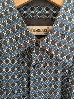 PIERLUCCI Hemd Retro Vintage Herren Muster blau Größe M Sachsen-Anhalt - Halle Vorschau