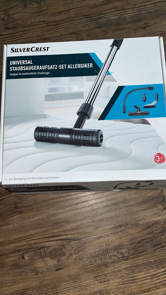 Staubsauger Aufsatz Set für Hausstaub Allergiker NEU Universal in Blender