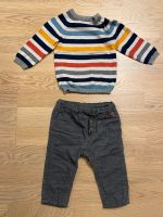 H&M, Pullover gestreift und gefütterte Cordhose, Gr. 74 München - Thalk.Obersendl.-Forsten-Fürstenr.-Solln Vorschau