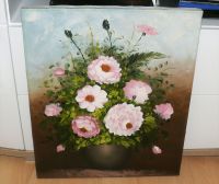 Öl Bild Puters Stillleben Blumen in Vase 60x50cm Neuzeitlich Nordrhein-Westfalen - Schwerte Vorschau
