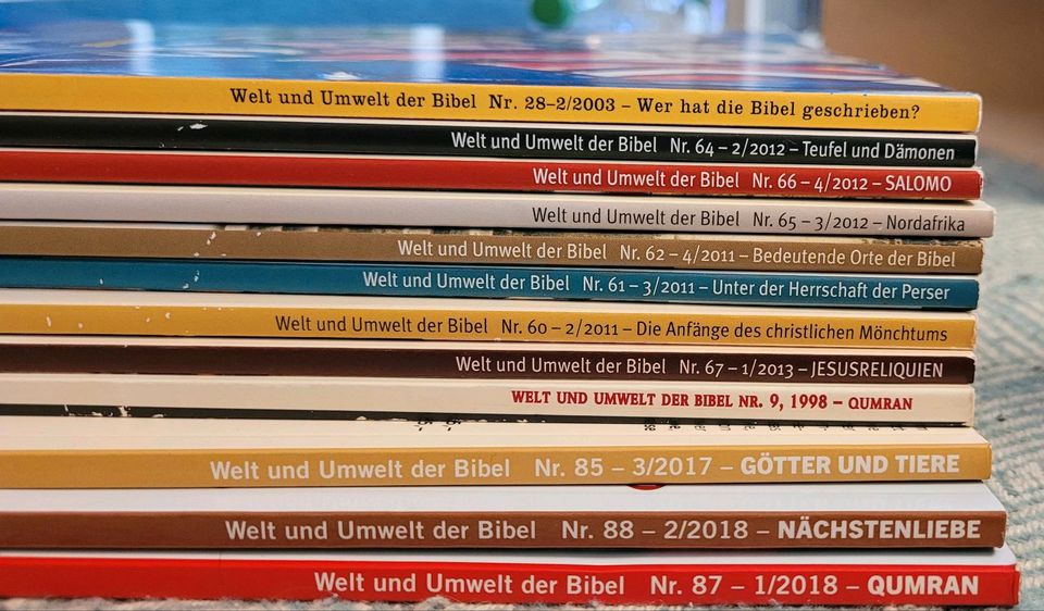 Welt und Umwelt der Bibel 12 Ausgaben in Köln