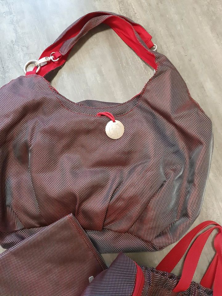 Wickeltasche Babytasche top Lässig rot in Chemnitz