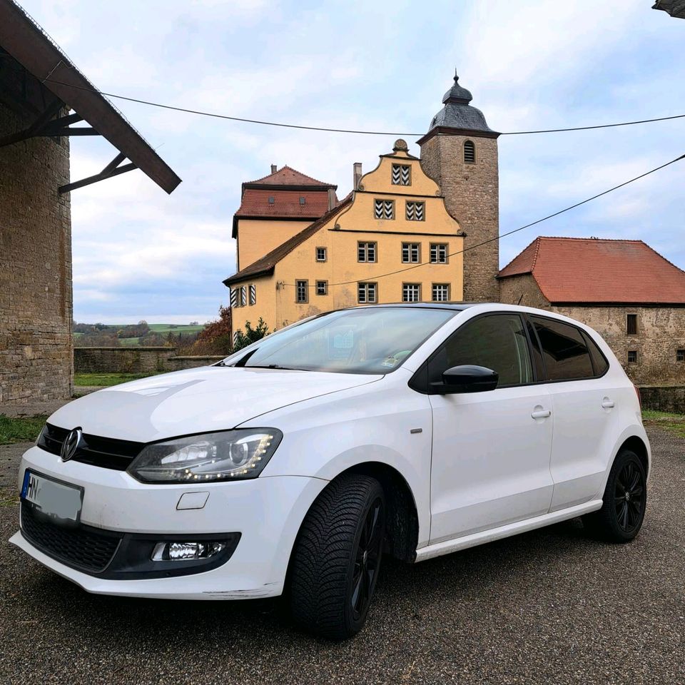 VW Polo 1.4 Benzin 5-Türer Allwetter Alufelgen 6R in Gundelsheim