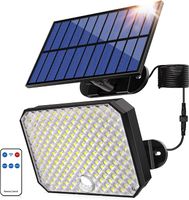 Solarlampen-3 Modi,190 LED,Bewegungsmelder,Drehbar,Wasserdicht Bayern - Obertaufkirchen Vorschau