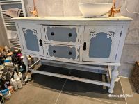 Waschtisch diy shabby chic Landhausstil kommode umbau Schleswig-Holstein - Hoisdorf  Vorschau