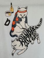 RIPNDIP T-Shirt Katze Massage Frankfurt am Main - Ostend Vorschau