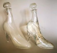 Schuh aus Glas für Badeschaum / Deko Hessen - Hüttenberg Vorschau