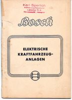 Bosch Elektrische Kraftfahrzeug Anlagen Anlasser - Lima Oldtimer Baden-Württemberg - Schopfheim Vorschau