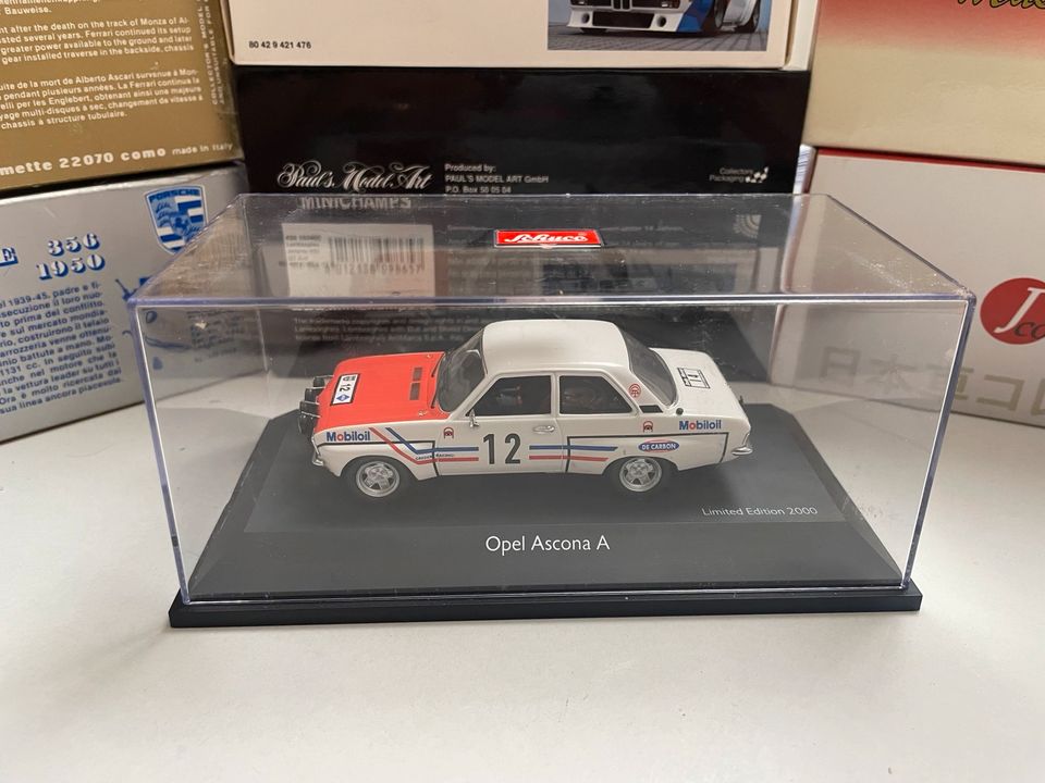 SCHUCO Greder Racing Opel Ascona-A Rallye 1:43 Modellauto in Hamburg