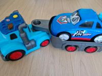 Dickie Toys Teddy Trucker abnehmbarer Anhänger mit Auto Spielzeug Niedersachsen - Braunschweig Vorschau
