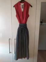 Salzburger Dirndl Kleid Dirndlkleid Tracht Bluse 38 Baumwolle rot Bayern - Triftern Vorschau