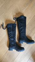 Schöne Stiefel (Gr. 39) mit Schnürdetail Bayern - Augsburg Vorschau