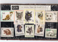 Briefmarken, gestempelt, 10 Stck. „Hund und Katze“ OVP ... Hessen - Darmstadt Vorschau